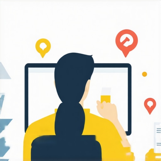 Deep Dive into Local SEO Person working on local SEO strategies with community visuals