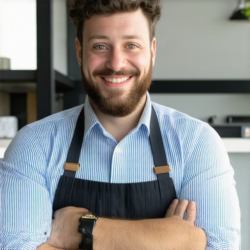 Business owner managing Google My Business dashboard and engaging with community