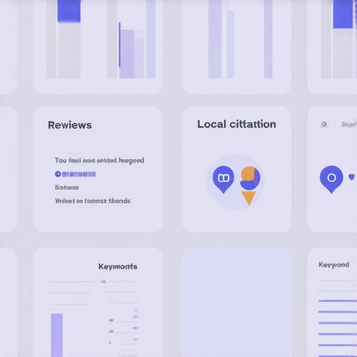 Close-up of a computer screen showing SEO analytics and citation tools