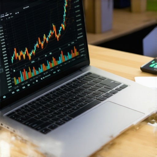 Advanced SEO Analysis for 2026 SEO analyst reviewing digital charts on a laptop using modern tools.