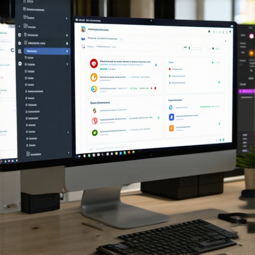 Screens showing dashboards of Moz Local, BrightLocal, and Ahrefs used for maintaining local SEO performance.
