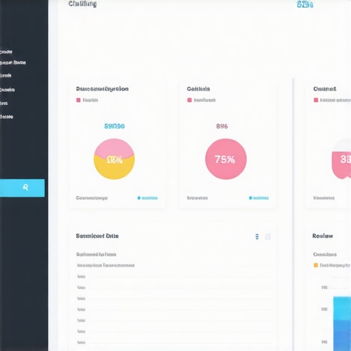 Screenshot of local SEO analytics dashboard with rankings, citations, and reviews
